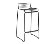 Hee Bar Stool High, black