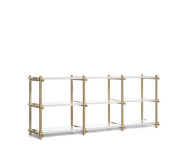 Woody Shelving System Low, white