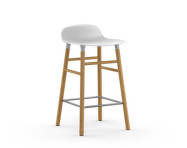 Form Bar Chair 65 cm Oak, white