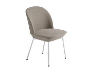 Oslo Side Chair, Ocean 32/chrome