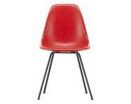 Eames Fiberglass Side Chair DSX, red