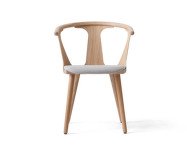 In Between SK2 Chair, white oiled oak / Fiord 251