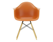 Eames Plastic Armchair DAW, rusty orange