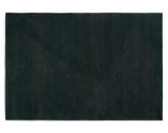 Row Rug Large, dark green