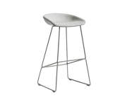 AAS 39 Bar Stool High Stainless Steel, Divina Melange 120