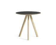 Copenhague CPH 20 Table Ø50, oak/black linoleum