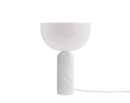 Kizu Table Lamp Small, white marble