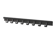 Coil Coat Rack 100 cm, black