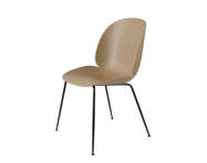 Beetle Chair, black matt / pebble brown