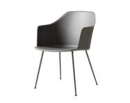 Rely HW33 Armchair, bronzed/stone grey