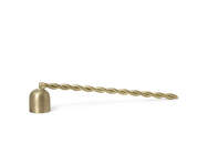 Twist Candle Snuffer, brass