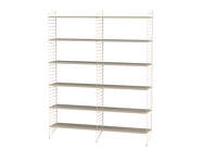 String Living Room A Shelving Set, beige