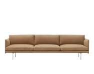 Outline 3.5-seater Sofa, Cognac