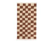 Mara Washable Rug, rust/warm sand