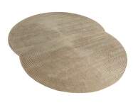 Zen Rug Rounded 257x330, dark beige