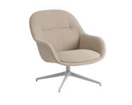 Fiber Lounge Armchair Swivel, Ecriture 240/grey