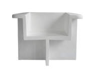 Brutus Lounge Chair, bone white