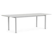 Annex Overhang Table 240x90, anodized/cloud grey