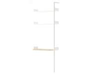 Rombe IF5 Add-on Bay Desk, alabaster