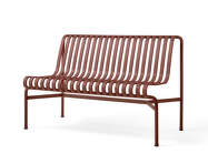 Palissade Dining Bench without Armrest, iron red
