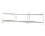 String Living Room O Shelving Set, white