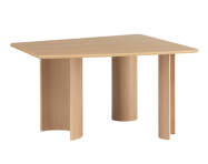 Re-norm Table 130x120, lacquered oak