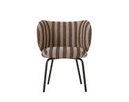 Rico Dining Chair Louisiana, sand/chocolate