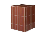 Pillar Side Table, brown