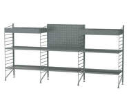 String Outdoor M Shelving System, galvanized