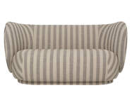Rico Sofa 2, Louisiana sand / off-white