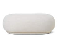 Rico Ottoman, Bouclé off-white