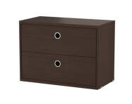 String Chest with Drawers 58 x 30, dark oak