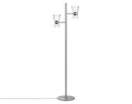 Nocturne Cone F2 Floor Lamp, silver
