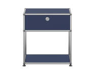 USM Haller M54 Bedside Table, steel blue