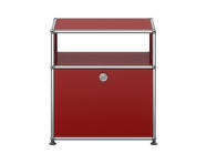 USM Haller M55 Bedside Table, ruby red