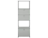 USM Haller Shelving Unit M52, light grey