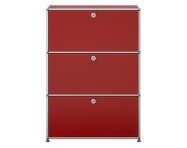 USM Haller Shelving G1, ruby red