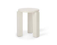 Atlas Stool Round, creme