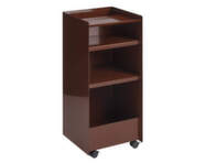Folded Trolley Tall Open, dark red