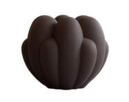 Bloom Vase Big, chocolate brown