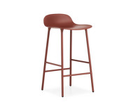 Form Bar Chair 65 cm Steel, red