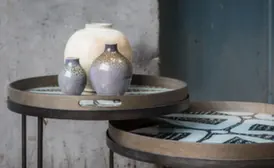 Ethnicraft coffee tables