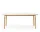 Form Table 95x200 cm Oak, white