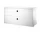 String Chest of Drawers 78 x 30, white