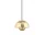 Flowerpot VP1 Pendant, brass