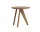 Fin Side Table, light smoked oak