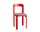Rey Chair, scarlet red/Steelcut Trio 636