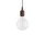 E27 Pendant Lamp, deep red