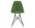 Eames Plastic Side Chair DSR RE, forest / dark green
