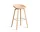 AAS 32 Bar Stool High Oak Veneer, pale peach
